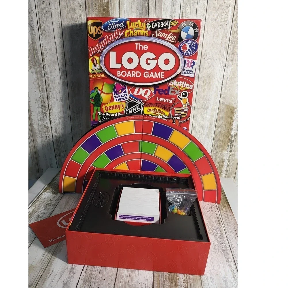 The Logo Board Game Collectible Party Family Fun Trivia‎